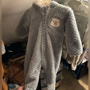 Baby winter onesie